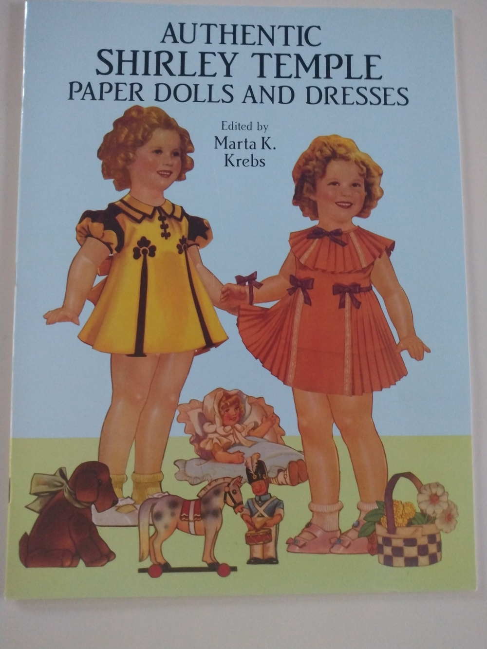 Authentic Shirley Temple Paper Dolls And Dresses 1991